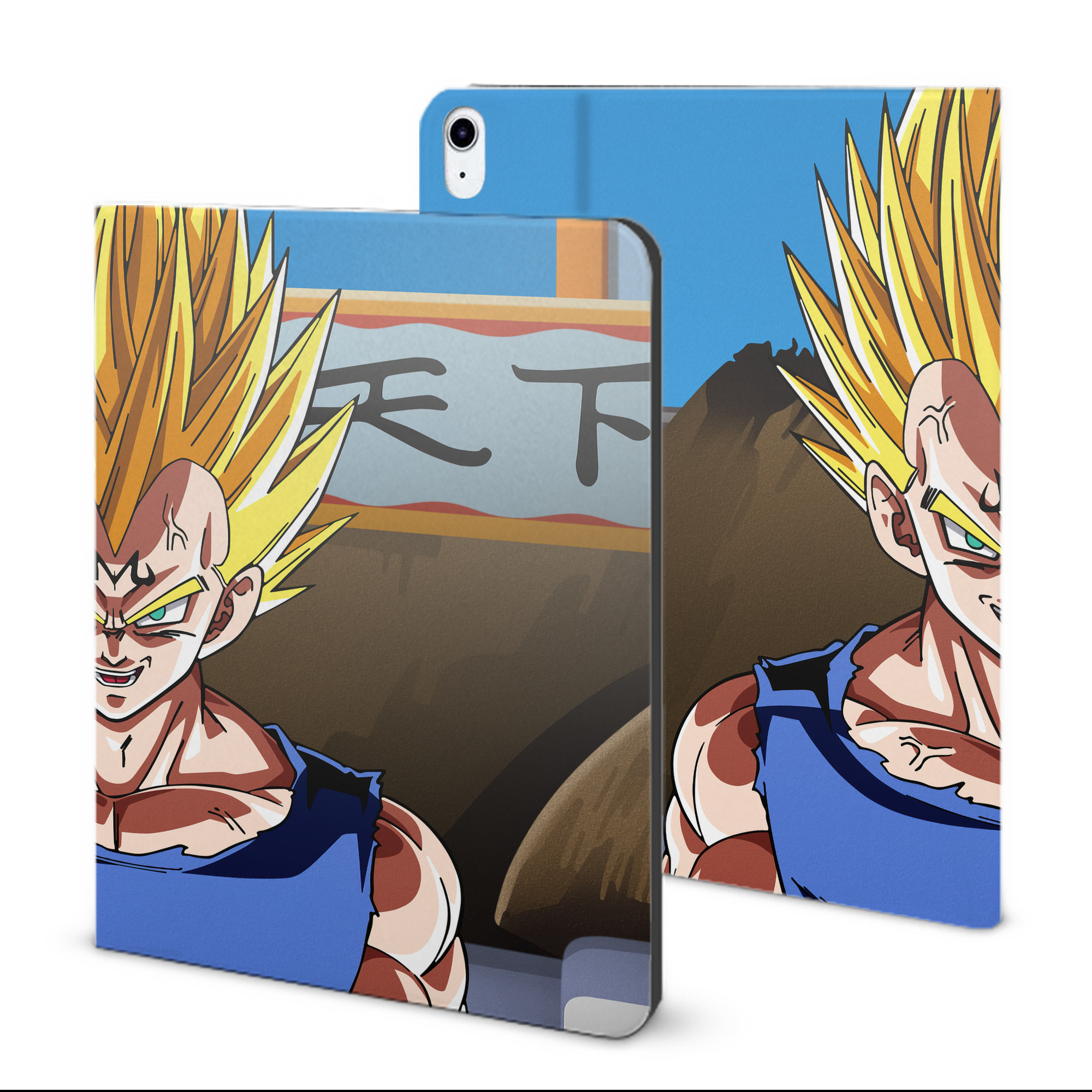 （画像用） ドラゴンボール DRAGON BALL IPad ケース ブック型 PUレザー TPU 耐衝撃 軽量 薄型 ペン収納なし 全面保護 IPad 各モデル対応